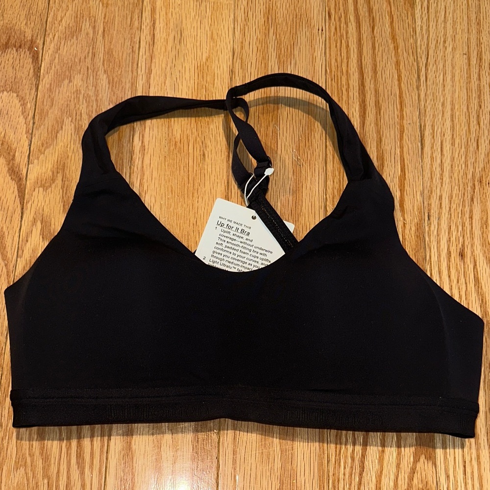 Women's Black Sports Bra